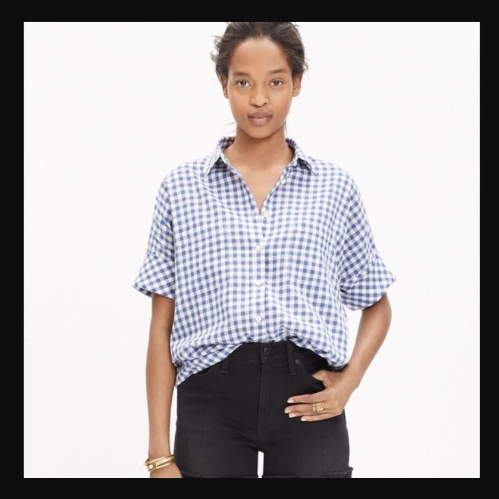 Madewell Gingham Courier Shirt